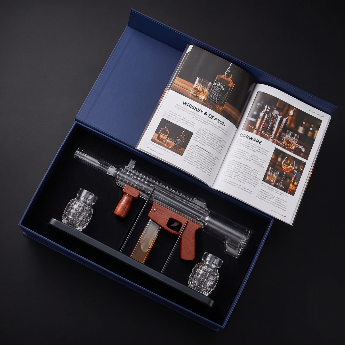 Full Auto Glass Decanter Set