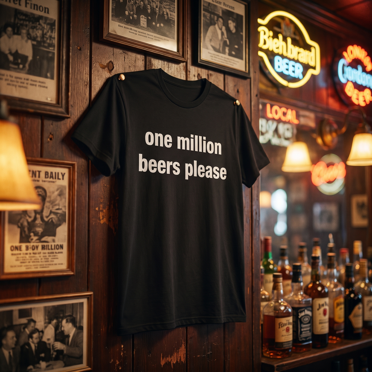 One Million Beers Please Tee